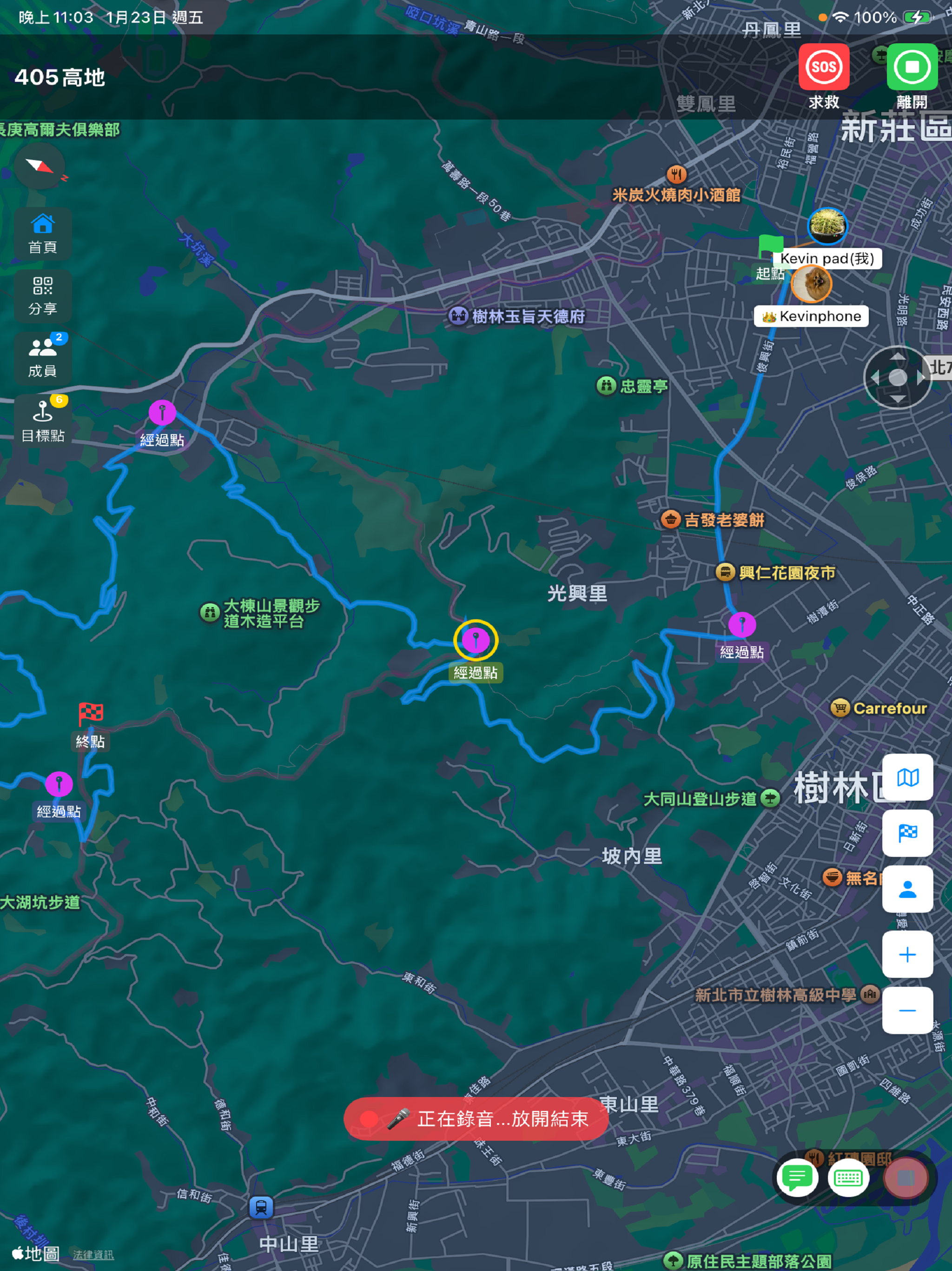 FollowMe8-Tracker, Never Lost