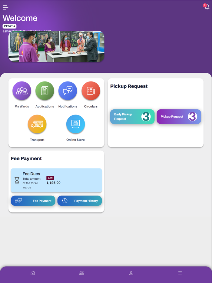 Podar Pearl Parent App