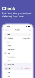 Supplies - home inventory app screenshot #2 for iPhone