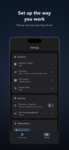 Mobile SSH Terminal iPhone screenshot 8