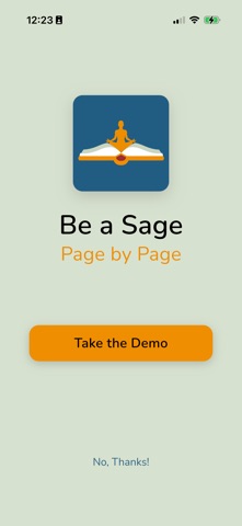 Be a Sage Page by Page iPhone screenshot