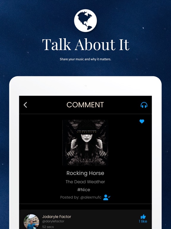 VNYL - Music & Play iPad screenshot 3 - Music app