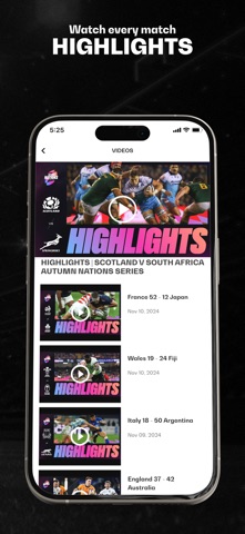 The Rugby App ™ screenshot