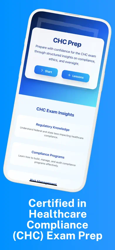 CHC Prep:Healthcare Compliance screenshot 1