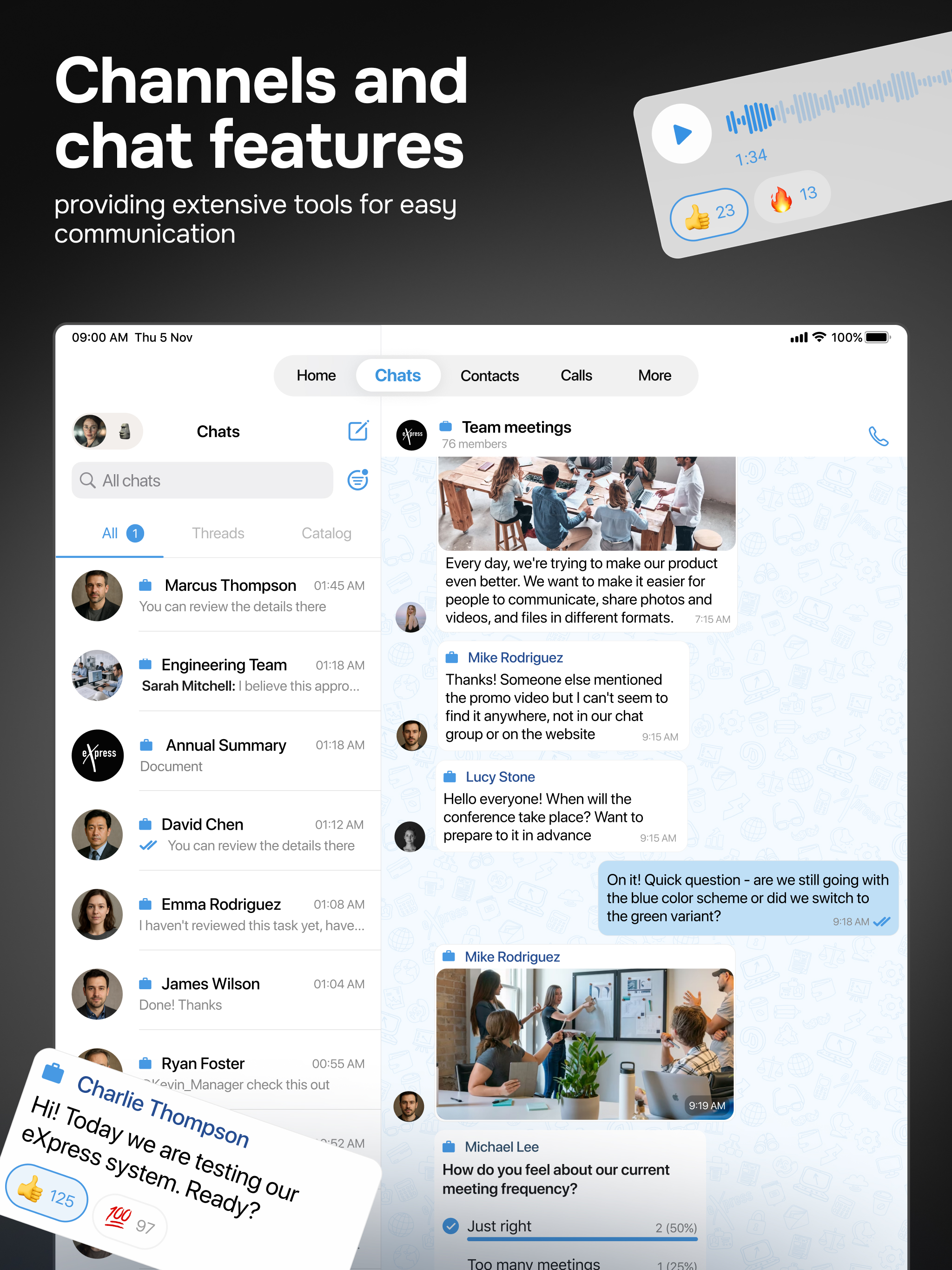 eXpress: Enterprise Messaging screenshot 8