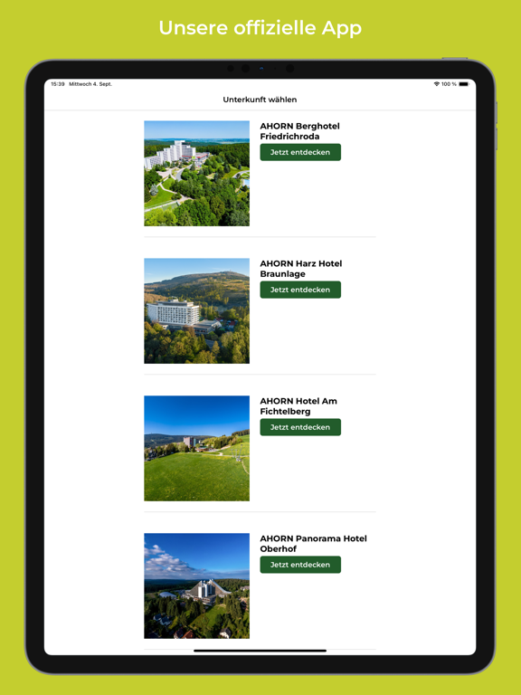 Screenshot #4 pour AHORN Hotels