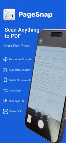 PageSnap: PDF Scanner & Editor Screenshot 1 of 6