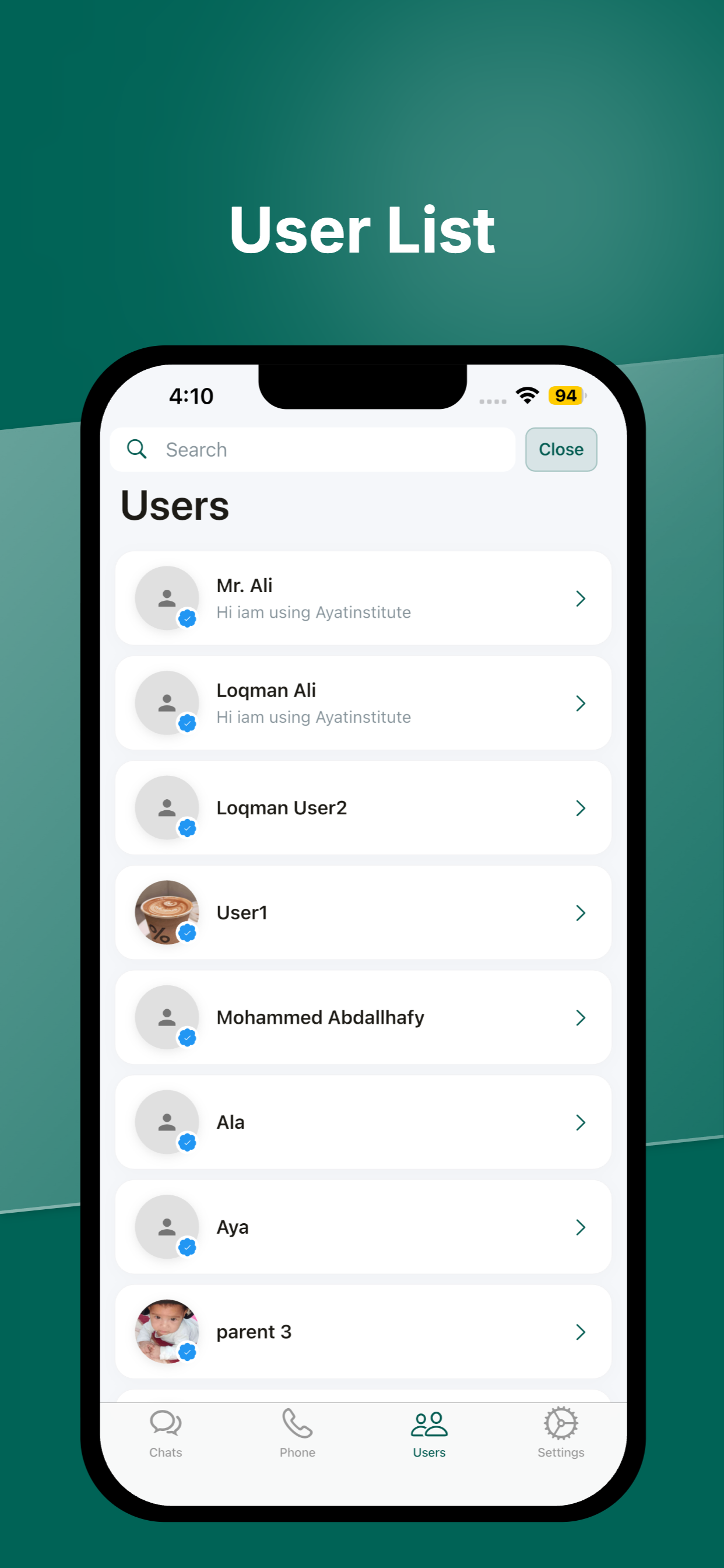 Ayat Institute screenshot 7