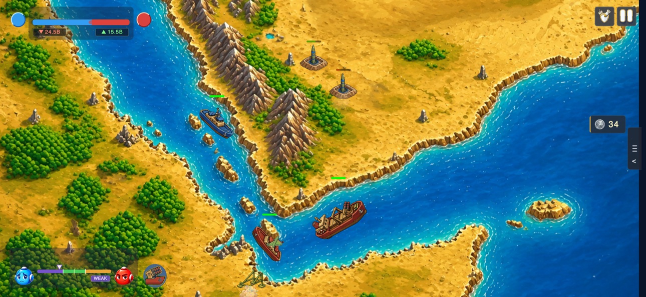 Screenshot 8 of Hue Wars: Color Defense