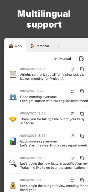 Mr.Transcribe - Audio to Text screenshot 7 of 8