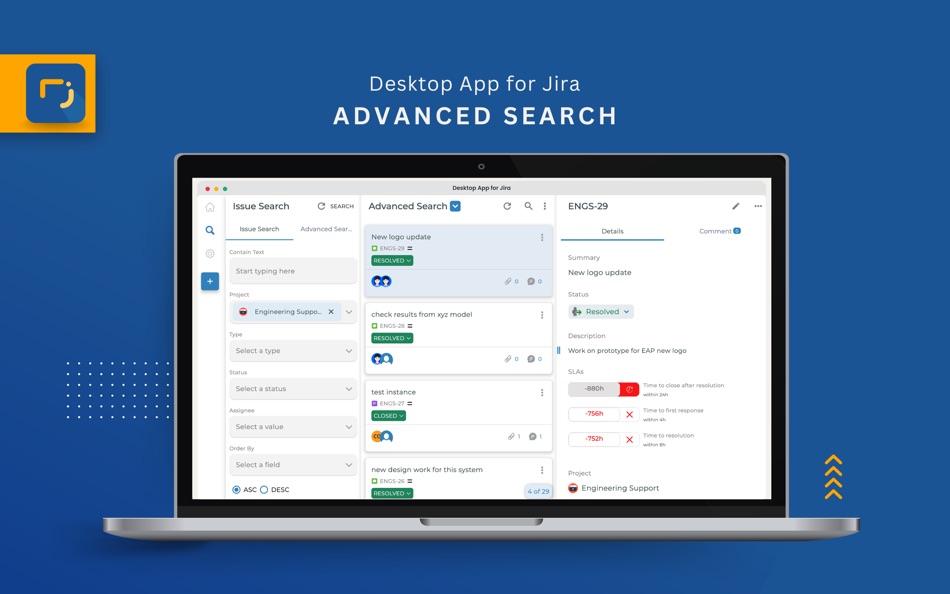 #3. Desktop App for Jira (macOS) Podle: Infosysta DWC LLC