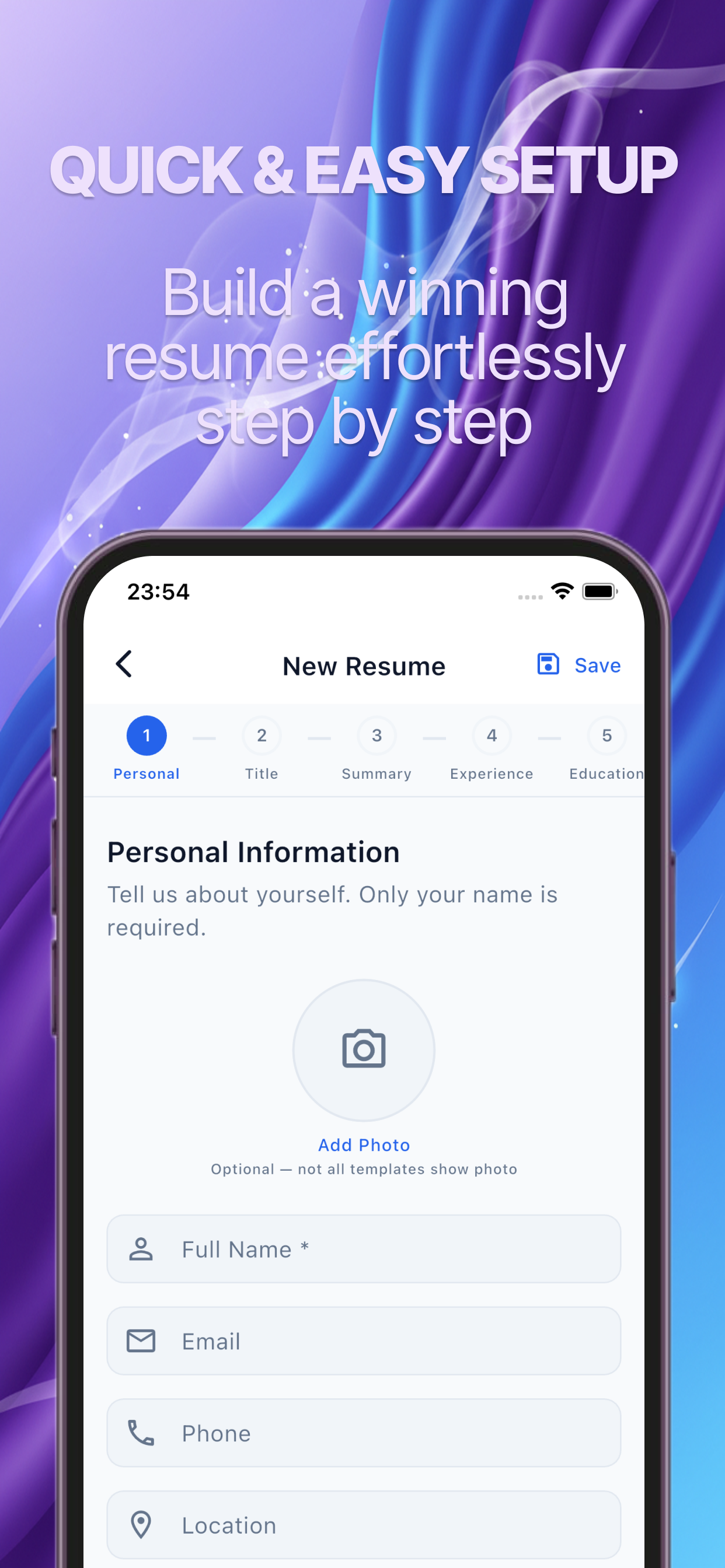 Resume Builder AI: Make a CV screenshot 3