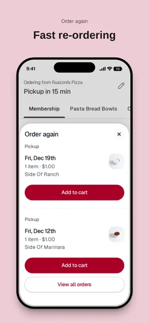 Ruszoni's Pizza screenshot 4
