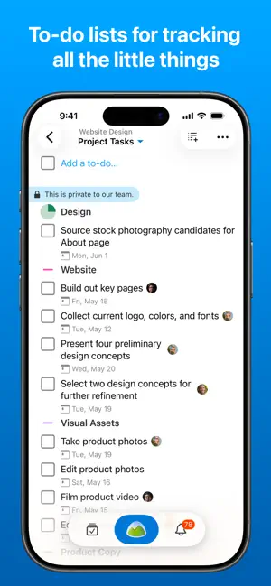 Basecamp - Project Management screenshot 3