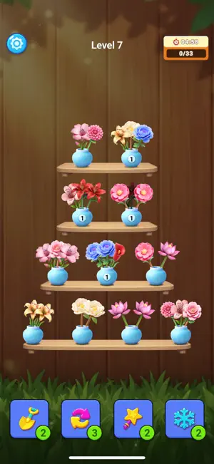 Flower Sort: Merge Puzzle Game screenshot 4
