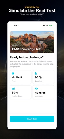 AZ DMV Prep iPhone screenshot