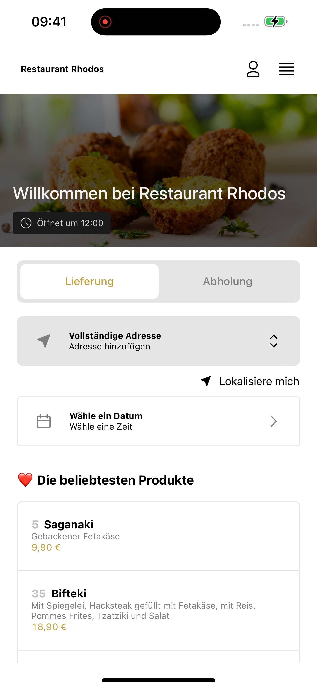 Restaurant Rhodos screenshot 6