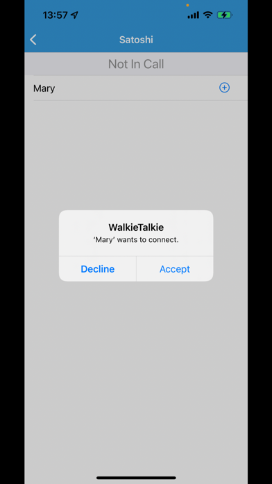 WalkieTalkieBaby Screenshot