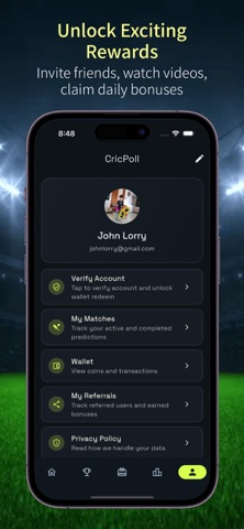 CricPoll - Cricket Quiz screenshot