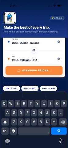 App screenshot