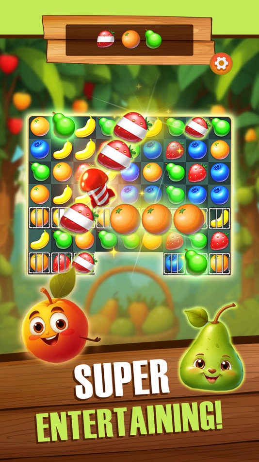 #2. Fruits Crush - Game (iOS) By: Smit Sabhadiya