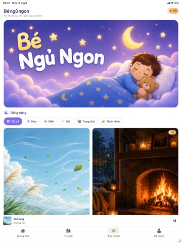 Bé Ngủ Ngon - Trợ lý giấc ngủ iPad screenshot 6