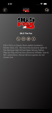 96.5 The Fox KSLV Screenshot 3 of 5