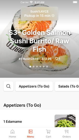 SushiAYCE/All You Can Eat iPhone screenshot 2 - Food & Drink app