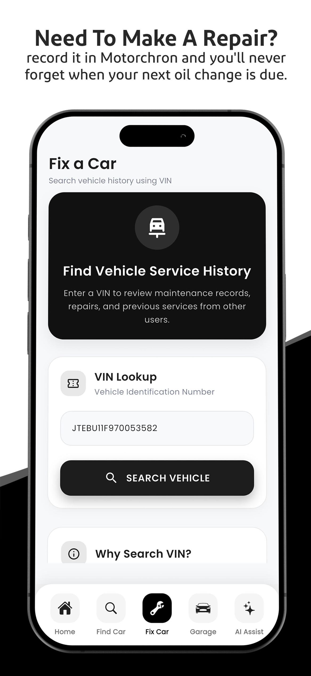 Motorchron: Car Repair Tracker screenshot 6