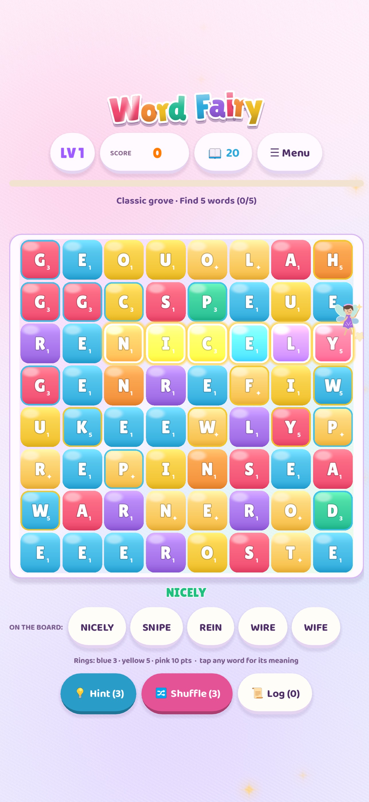 Screenshot 1 of Word Fairy