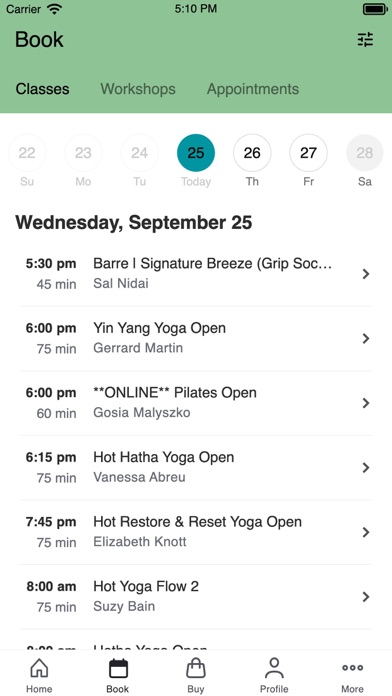 Breeze Yoga Beckenham Screenshot