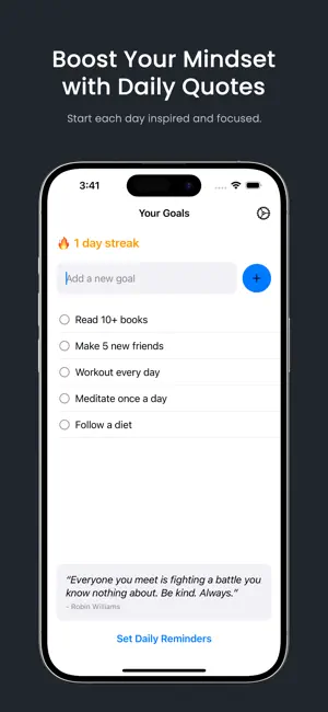 Clarity: Daily Goal Reminder screenshot 4