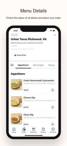 Urban Tacos screenshot
