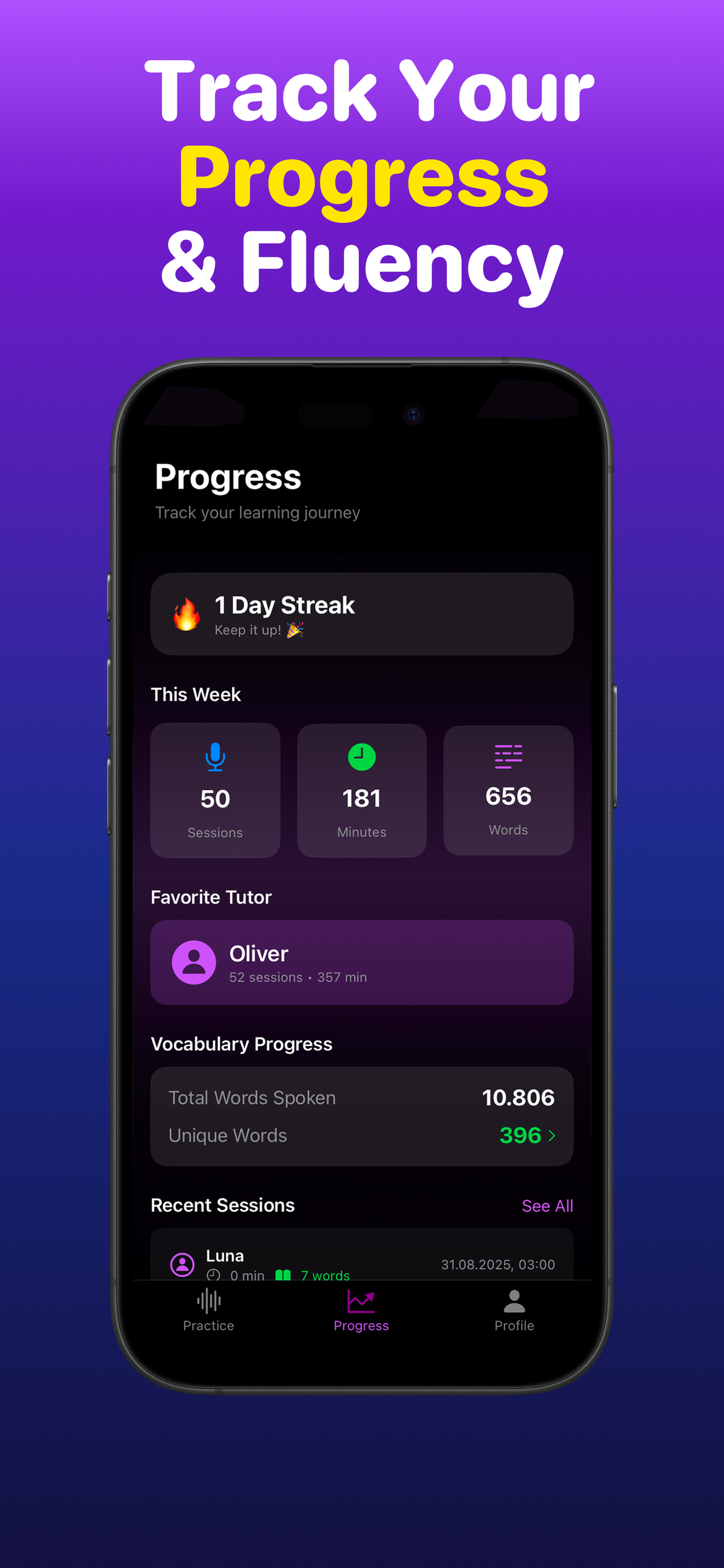 AI Speak English - Practice Me screenshot 6