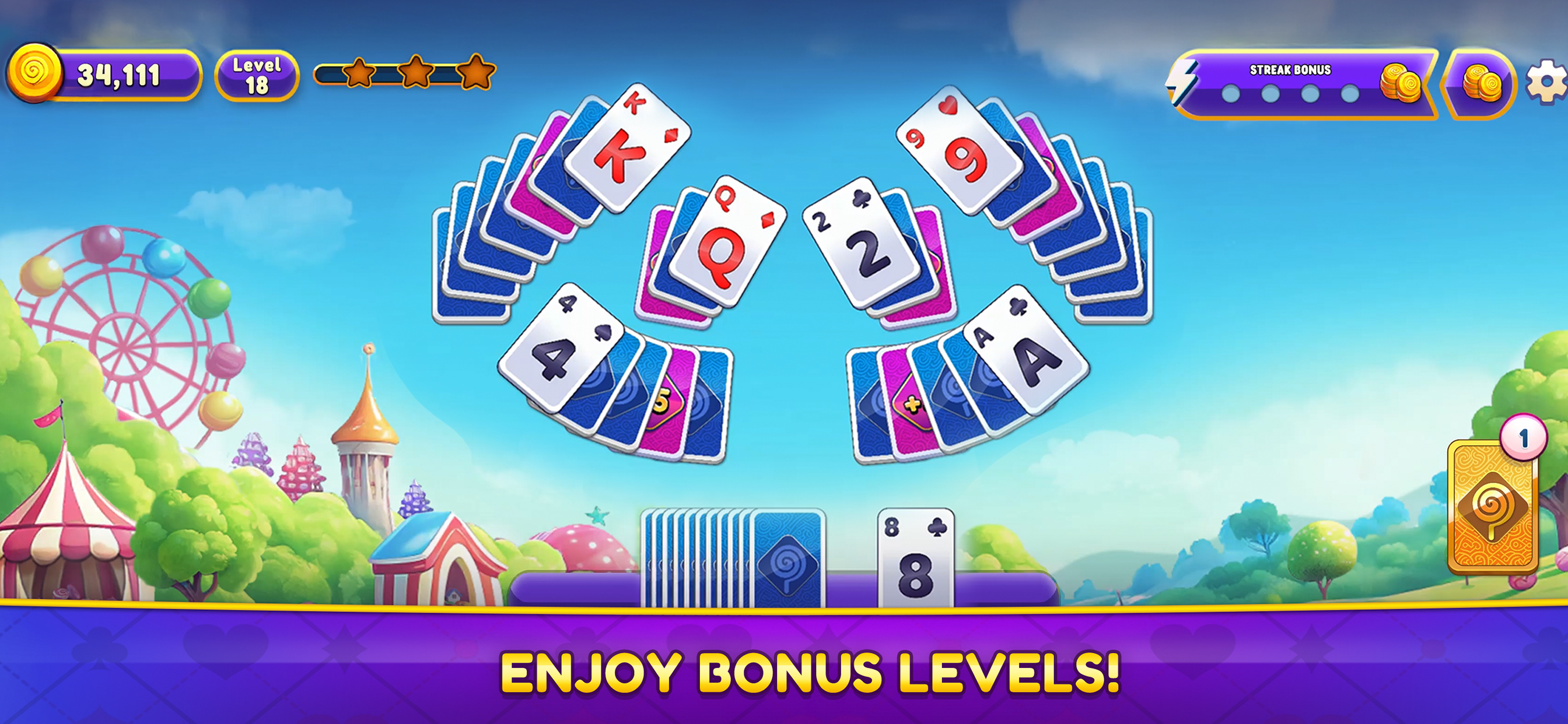 Solitaire Candy World