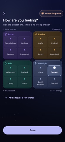 Aura: Daily Mood Check-in screenshot 2