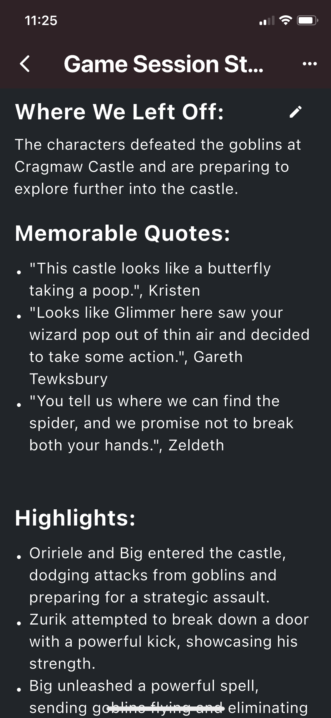 Campaign Scribe screenshot 6
