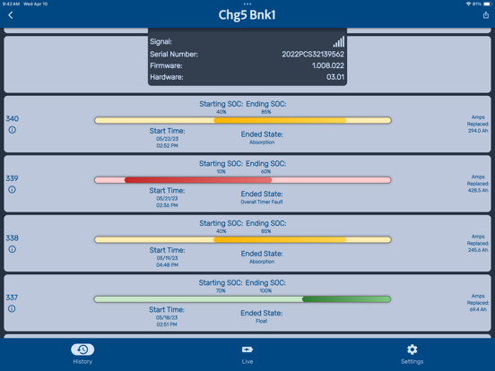PROView Link iPad screenshot 5 - Utilities app