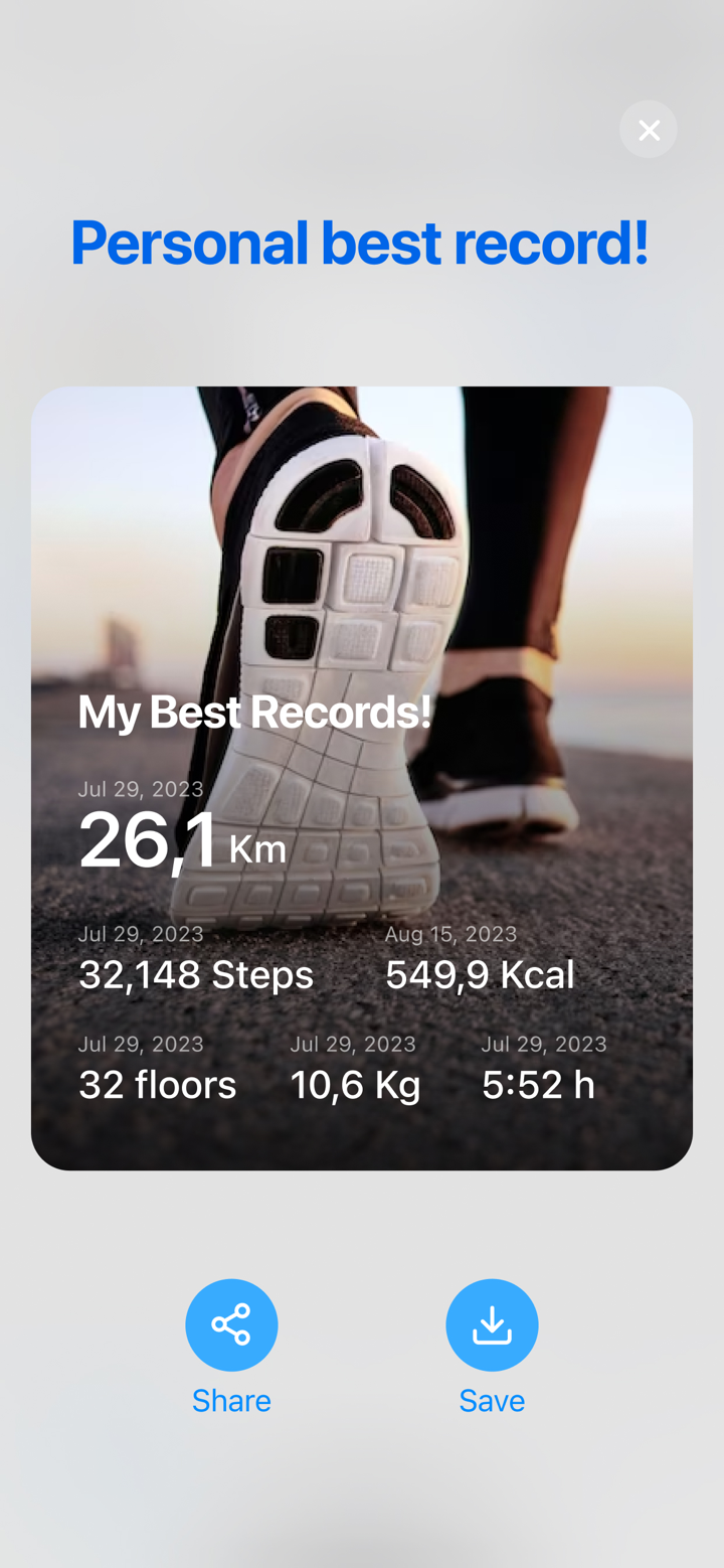 Pedometer - Run & Step Counter screenshot 7