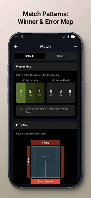 Smashpoint Tennis Tracker screenshot 8 of 10