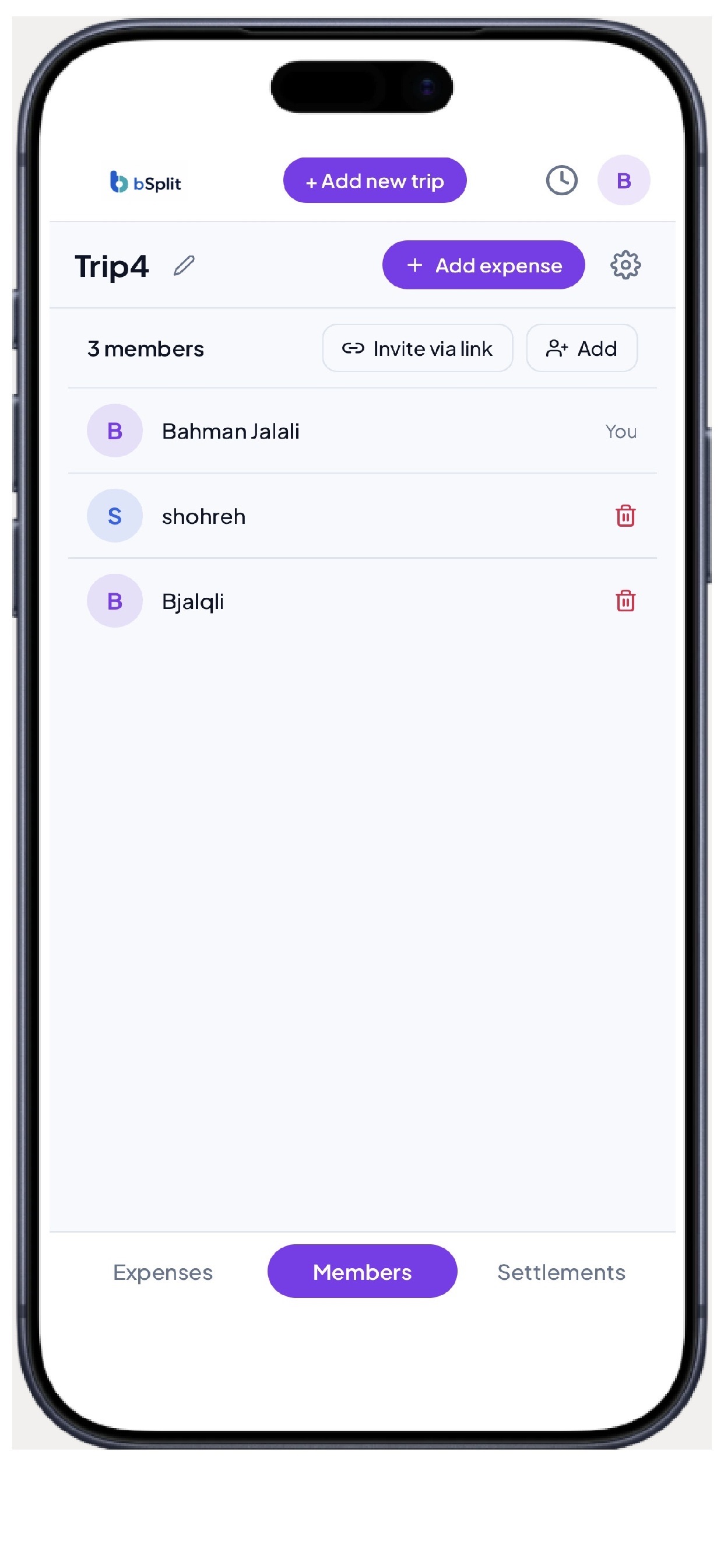 Screenshot 5 of bSplit - Speak or Snap