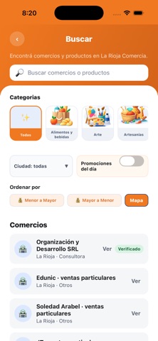 La Rioja Comercia iPhone screenshot 4