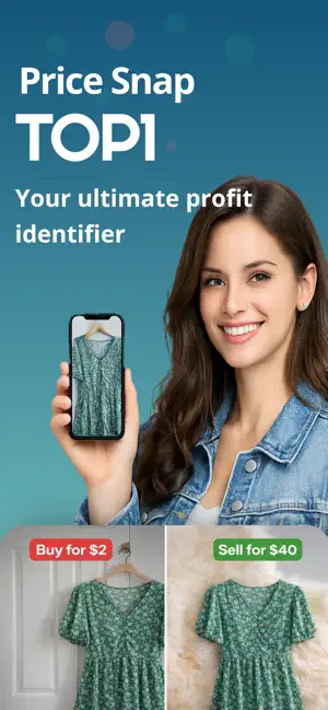 Price Snap - Thrift Scanner AI screenshot 1