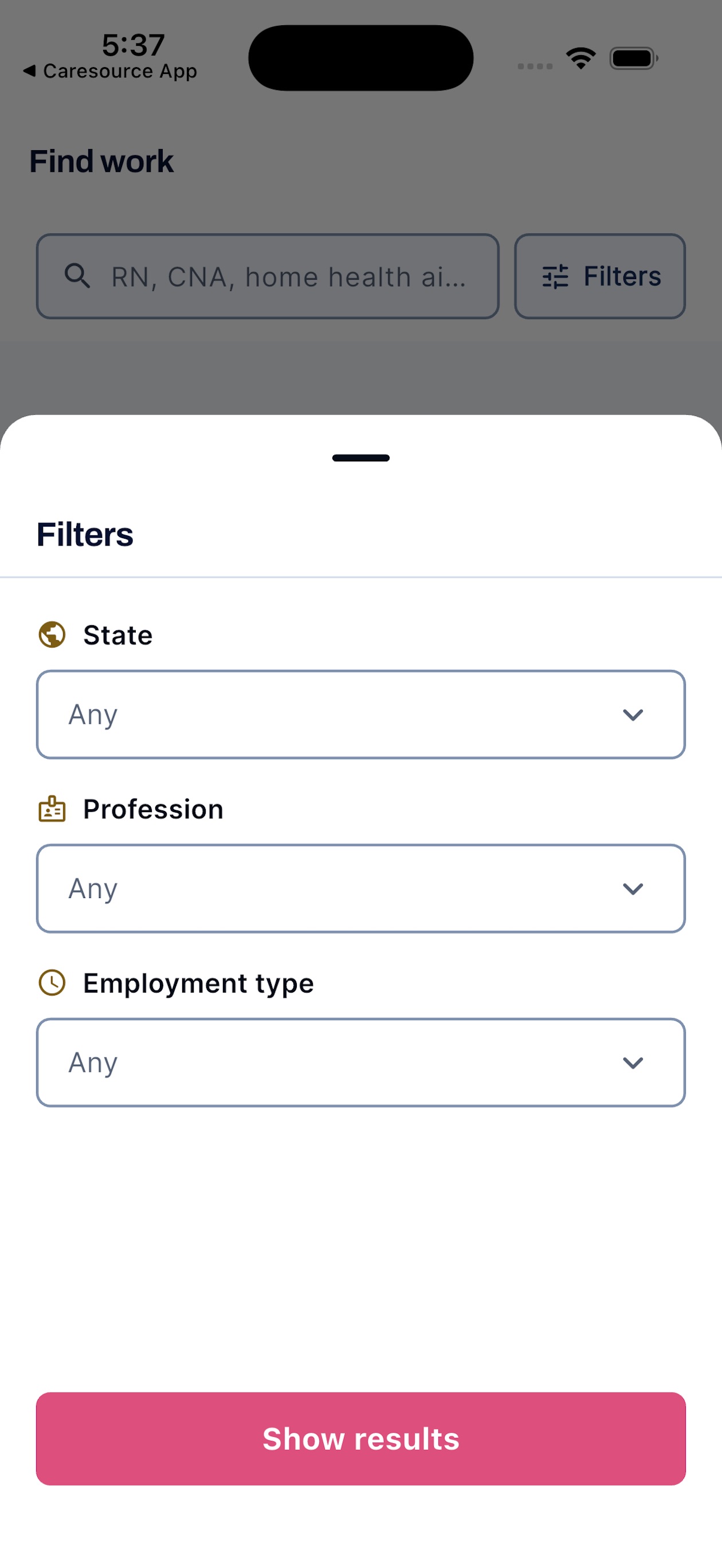 Screenshot 4 of CareSource Network