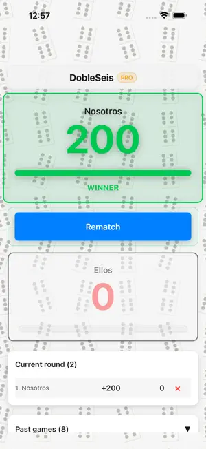 DobleSeis: Domino Scoreboard screenshot 3