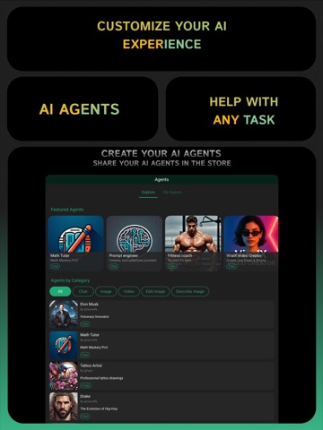 Clever AI Hub - Pro AI Agents iPad screenshot