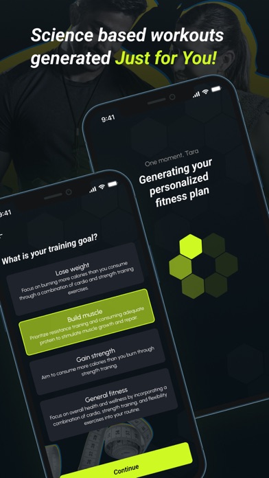 GymIQ: Workout Plans & Tracker iPhone screenshot 2 - Health & Fitness app