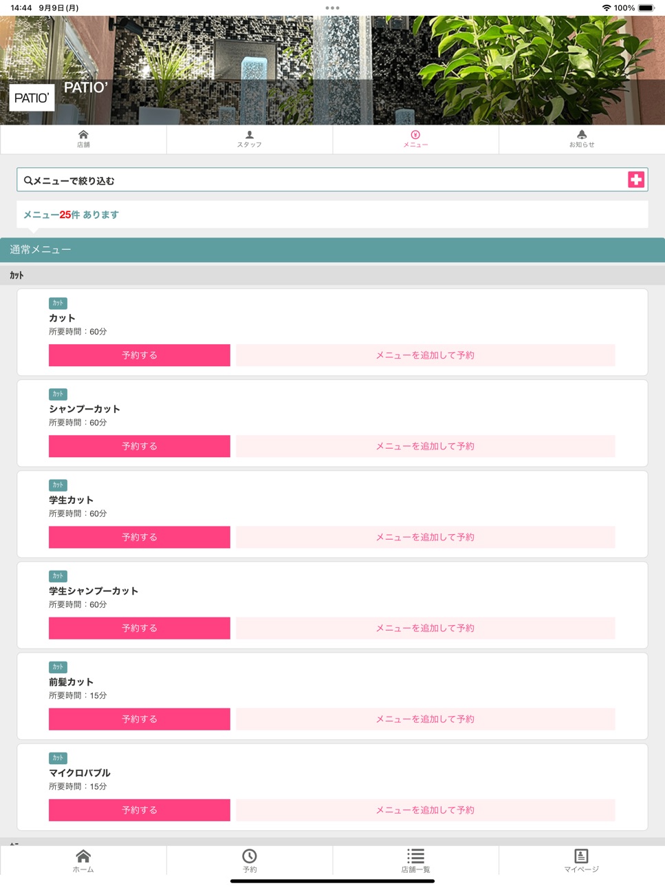 iPad screenshot