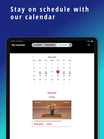 Mat: Stretch, Strength & Core iPad screenshot