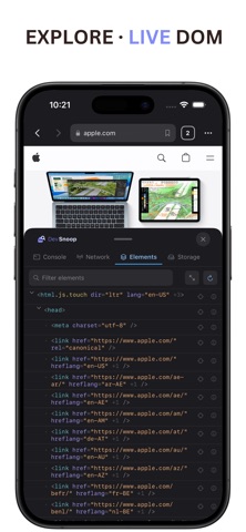 DevSnoop - Developer Browser Screenshot 6 of 7